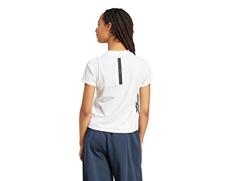 adidas W Z.N.E. Bb Tee Kadın Günlük Tişört JL7334 Beyaz