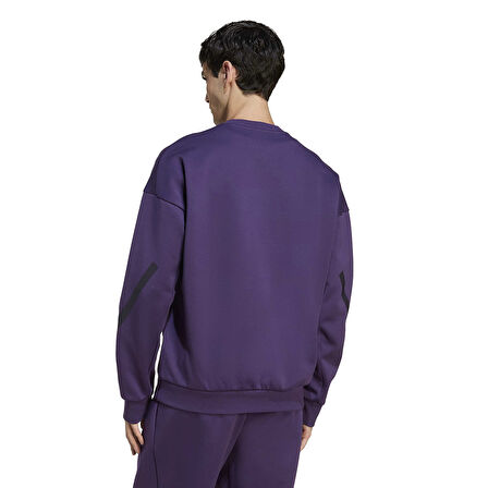Z.N.E. Erkek Mor Günlük Stil Sweatshirt JW4751