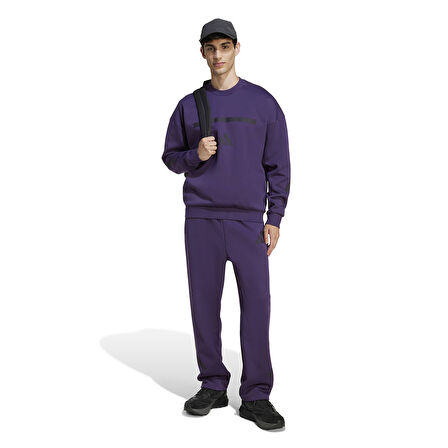 Z.N.E. Erkek Mor Günlük Stil Sweatshirt JW4751