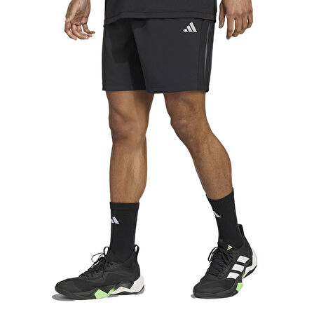 Tech Apparel Gfx Erkek Siyah Antrenman Şort JZ8496