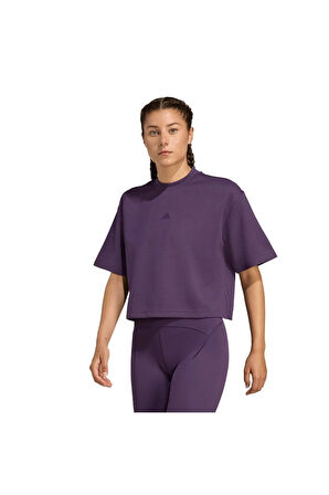 adidas  Kadın Mor  T-shirt MOTION  t-shirt JM4478