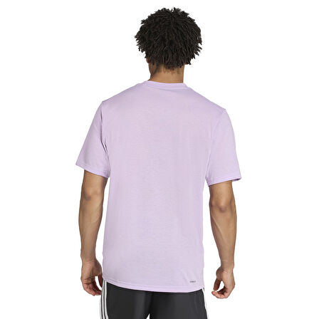 Train Essentials Feelready Erkek Mor Antrenman T-Shirt JW7445