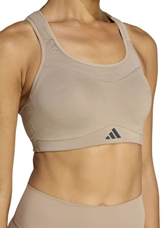 adidas JX8843 TLRDIM HS BRA Taupe Sporcu Sütyeni