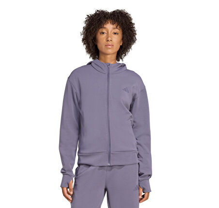 JX7310-K adidas D4T Fz Hoodıe Kadın Ceket