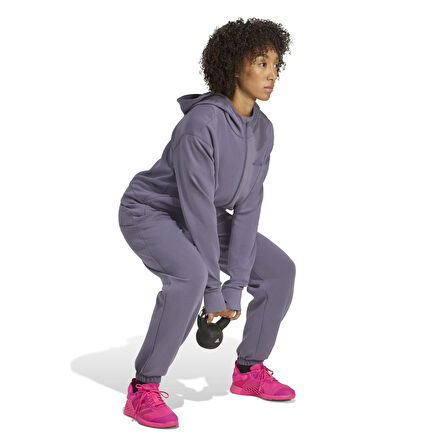 Adidas Kadın Günlük Sweatshirt D4T Fz Hoodıe Jx7310