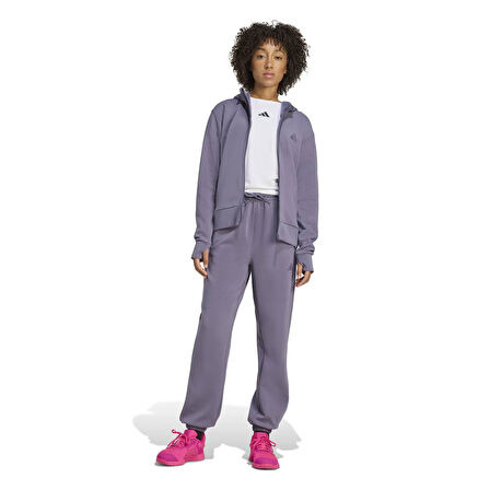 Adidas Kadın Günlük Sweatshirt D4T Fz Hoodıe Jx7310