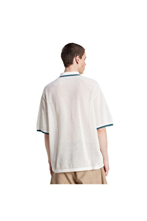 adidas Erkek  Beyaz  T-shirt KNITTED SHIRT KC3526