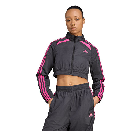 JZ8276-K adidas Teamgeıst Tt Kadın Ceket Antrasit