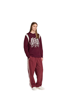 adidas  Erkek Bordo  Sweatshirt GRAPHIC REG JP JX8215