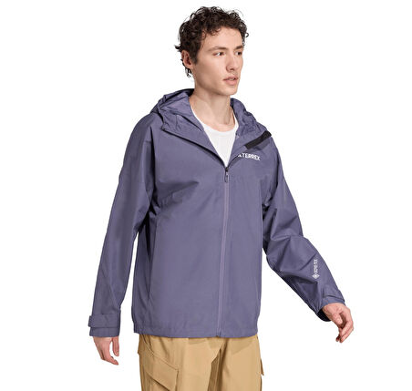 JL9749-E adidas Xpr 2L Gore Jkt Erkek Yağmurluk-R&amp;uuml;zgarlık Mavi