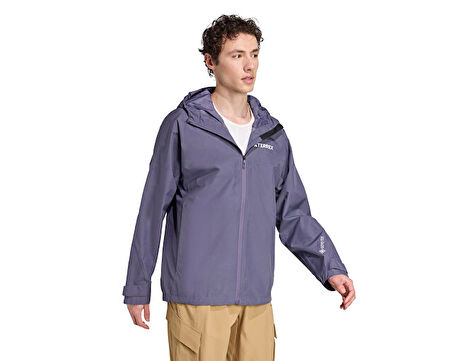 adidas Terrex Xpr 2L Gore Jkt Erkek Outdoor Yağmurluk Ceket JL9749 Mor