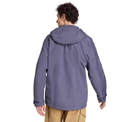 JL9749-E adidas Xpr 2L Gore Jkt Erkek Yağmurluk-R&amp;uuml;zgarlık Mavi