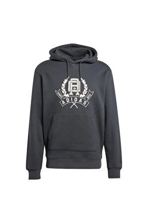 adidas  Erkek  Gri  Sweatshirt GRAPHIC LO HD JX8186