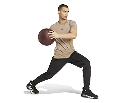 adidas D4T Tee Erkek Antrenman Tişörtü JX1169 Krem