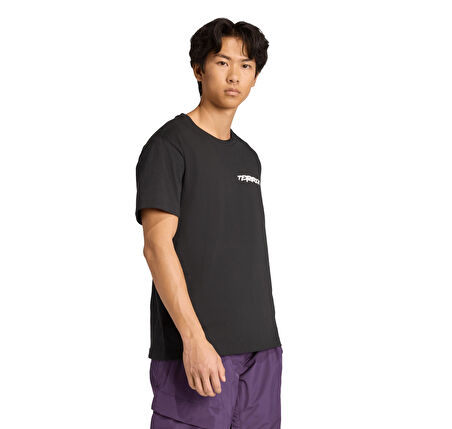 JM6359-E adidas U Snow T Erkek T-Shirt Siyah
