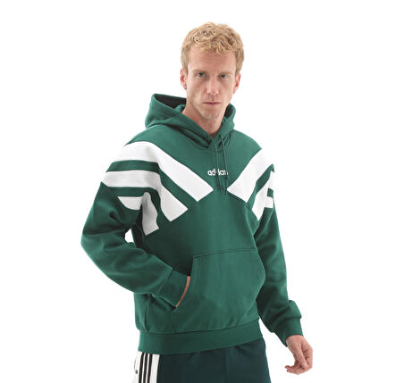 JX3063-E adidas Sweatshırt Erkek Sweatshirt Yeşil