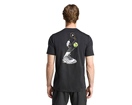 adidas M Tns Brrcd G T Erkek Tenis Tişörtü JM8964 Siyah