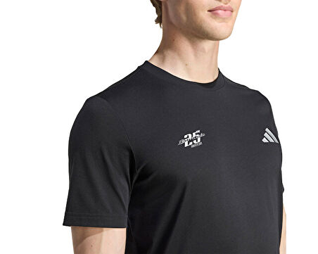 adidas M Tns Brrcd G T Erkek Tenis Tişörtü JM8964 Siyah