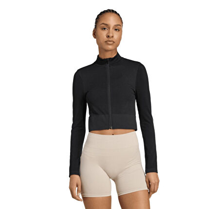 JX3900-K adidas We Knıt Jkt Kadın Sweatshirt Siyah