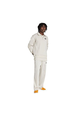 adidas  Erkek  Bej  Sweatshirt GRAPHIC HALF Z JX8172