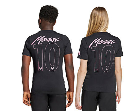 adidas Y Messi N&N G T Çocuk Futbol Tişörtü JM8950 Siyah