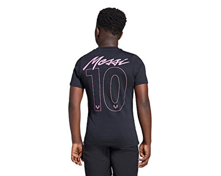 adidas Y Messi N&N G T Çocuk Futbol Tişörtü JM8950 Siyah
