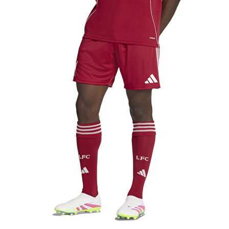 Liverpool FC 2025/26 İç Saha Erkek Kırmızı Futbol Şort JV6425