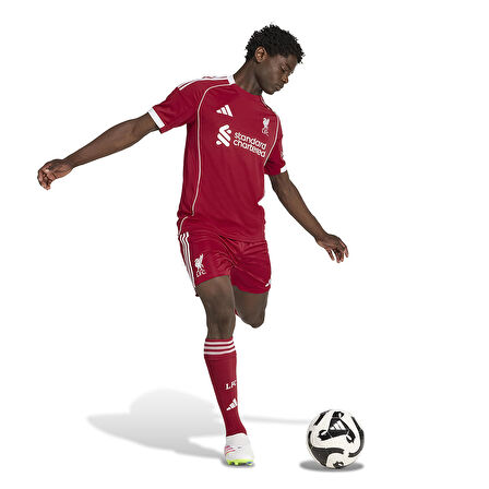 Liverpool FC 2025/26 İç Saha Erkek Kırmızı Futbol Şort JV6425