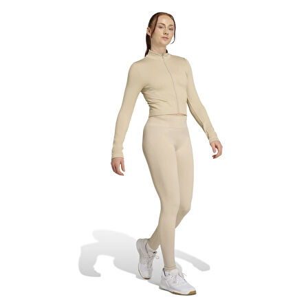 Adidas Kadın Ceket Workout Essentials Full Zip Knit