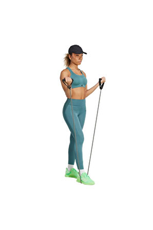 adidas Kadın  Yeşil  Tayt OPT ST HR 7/8 L JW7610