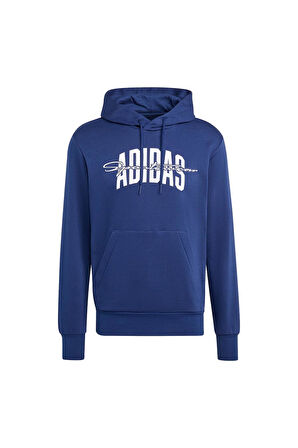 adidas  Erkek  Mavi  Sweatshirt M COLLEGIATE HD JM6428