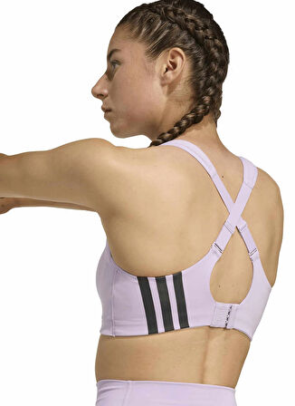 adidas JX4272 TLRDIM HS BRA Koyu Lila Sporcu Sütyeni