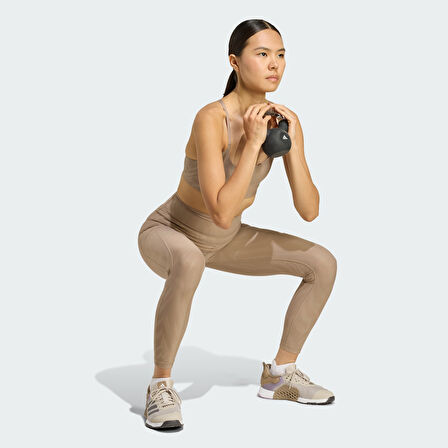 adidas JX3124 OPTIME AOP Kadın Spor Tayt