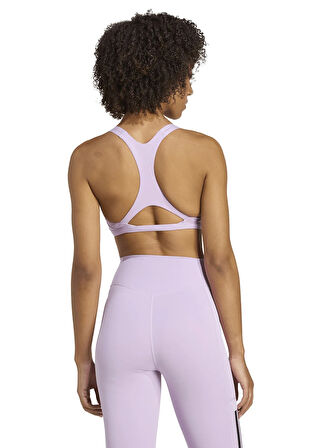 adidas KA3794 AERIM LS STRNGT Açık Lila Sporcu Sütyeni