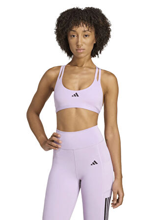 adidas KA3794 AERIM LS STRNGT Lila Sporcu Sütyeni