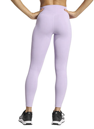 adidas JW7612 OPT ST HR 7/8 L Lila Kadın Tayt