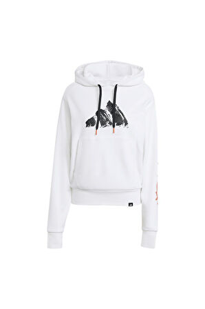 adidas  Erkek Beyaz  Sweatshirt U SNOW HD JM6364