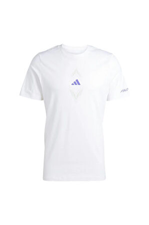 adidas  Erkek  Beyaz  T-shirt F50 SIGN G T JM8943