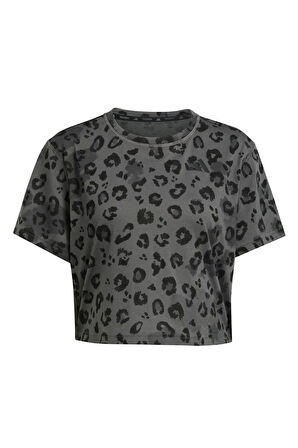 adidas Kadın Gri  WE T-SHIRT AOP JN2646