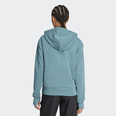 adidas JX7317 D4T FZ HOODIE Kadın Sweatshirt