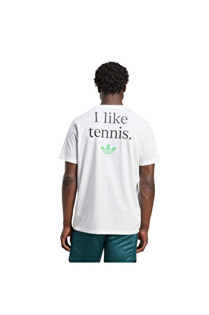 adidas Erkek  Beyaz  T-shirt M TNS ORI G T JM8961