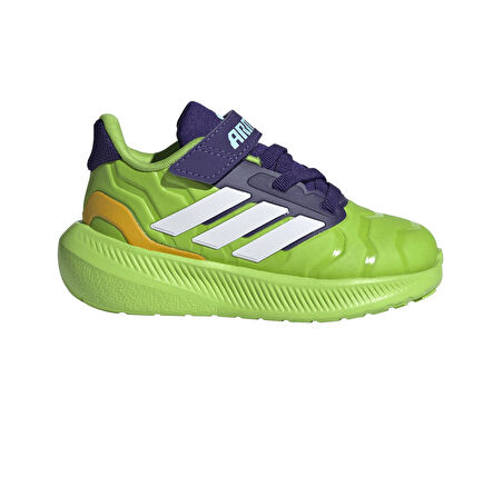 JR4932-B adidas Runfalcon 5 Iron Hulk El I Bebek Spor Ayakkabı Yeşil