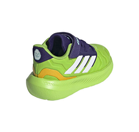 JR4932-B adidas Runfalcon 5 Iron Hulk El I Bebek Spor Ayakkabı Yeşil