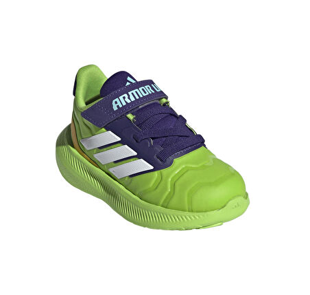 JR4932-B adidas Runfalcon 5 Iron Hulk El I Bebek Spor Ayakkabı Yeşil