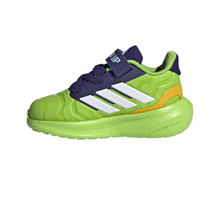 JR4932-B adidas Runfalcon 5 Iron Hulk El I Bebek Spor Ayakkabı Yeşil