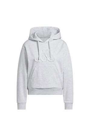 adidas Kadın  Gri  Sweatshirt W CO RUFF HD JX1326