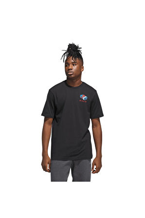 adidas  Erkek  Siyah  T-shirt M HLDY GFTBOX T JV8438