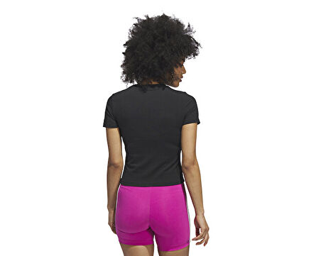 adidas W Co Cat Cro T Kadın Günlük Tişört JN2548 Siyah