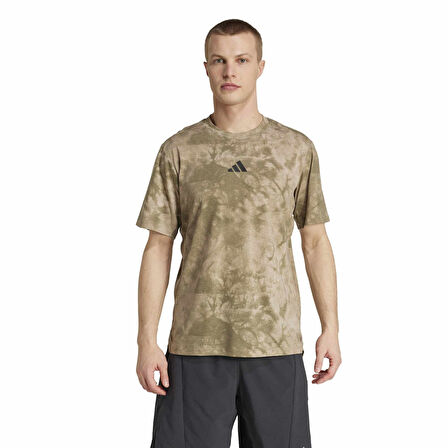 Adidas Erkek Günlük T-shirt Power Aop Tee Jx6286