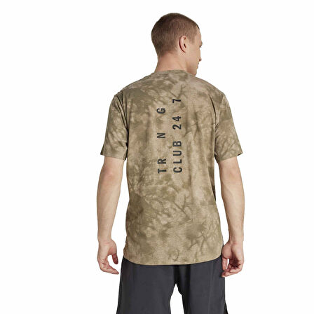 Adidas Erkek Günlük T-shirt Power Aop Tee Jx6286